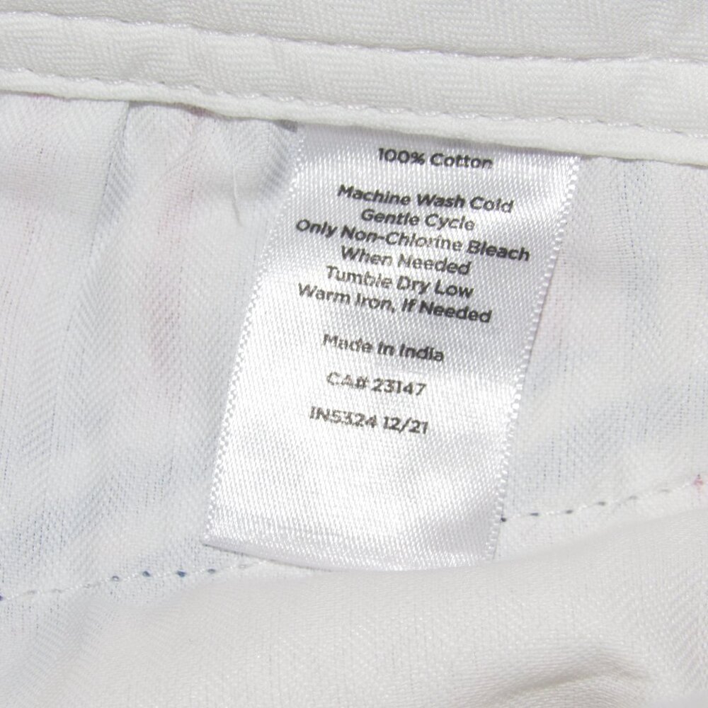 Talbots “Perfect Short” Patchwork Stripe Cotton S… - image 6